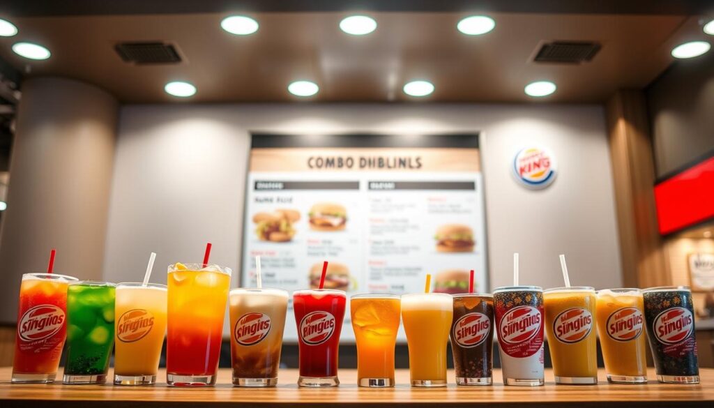 Burger King Drink Menu Combo Deals