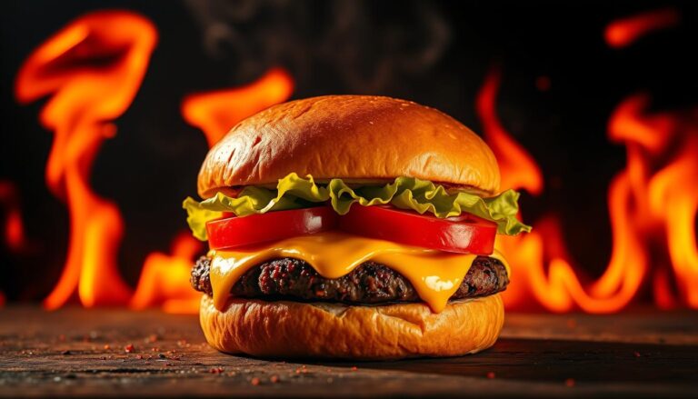 Burger King Fiery Menu