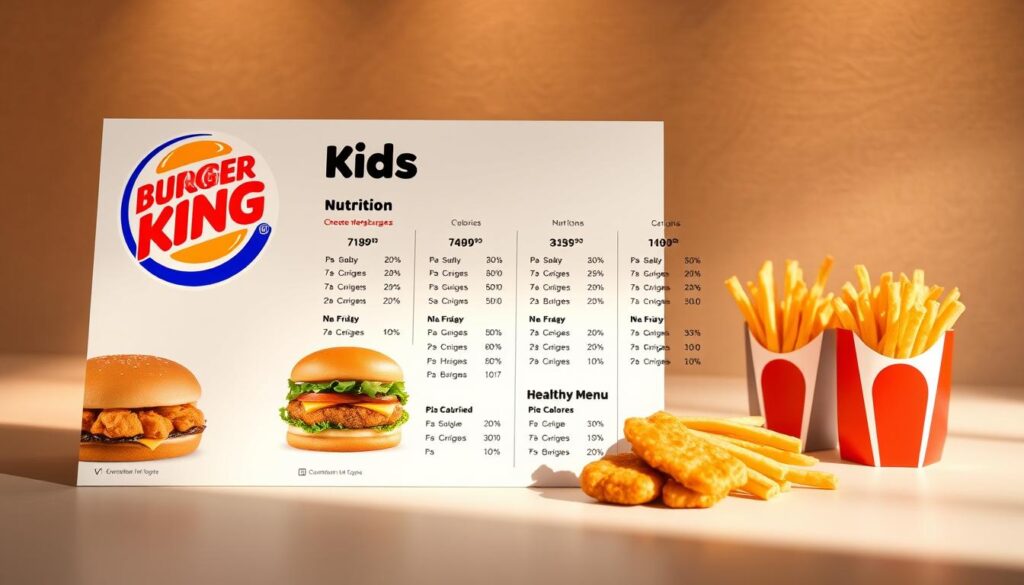 Burger King Kids Menu Nutrition Burger King Kids Menu Nutrition