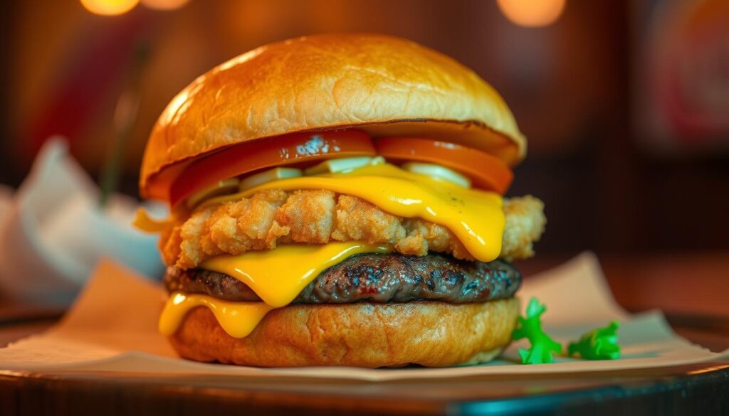 Burger King Secret Menu Surf and Turf Sandwich