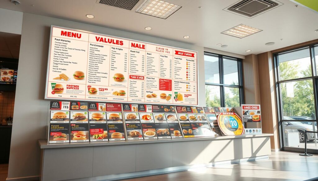 Fast Food Value Menu Comparison