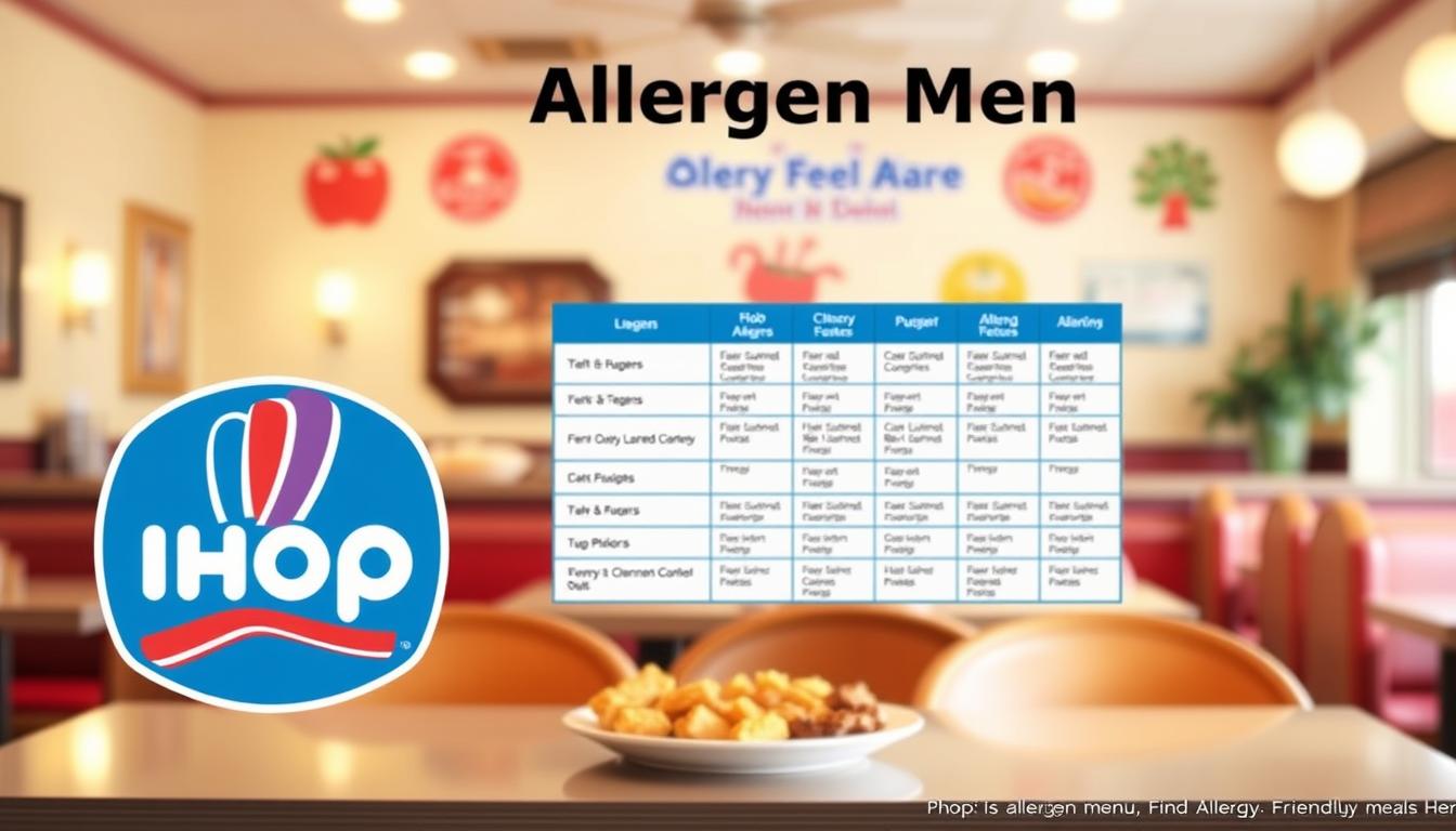IHOP Allergen Menu