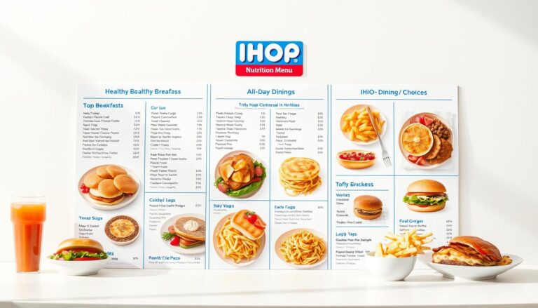 IHOP Nutrition Menu