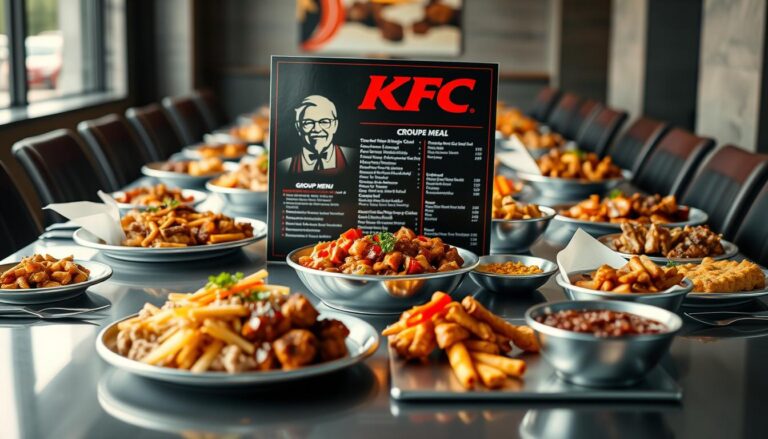 KFC Catering Menu