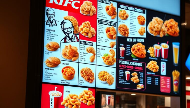 KFC Menu
