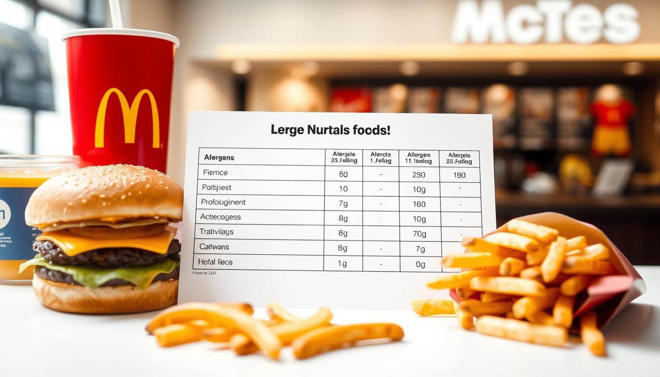 McDonald's Allergen Menu