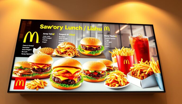 McDonald's Lunch Menu