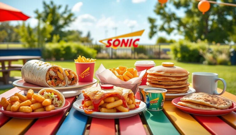 Sonic Breakfast Menu