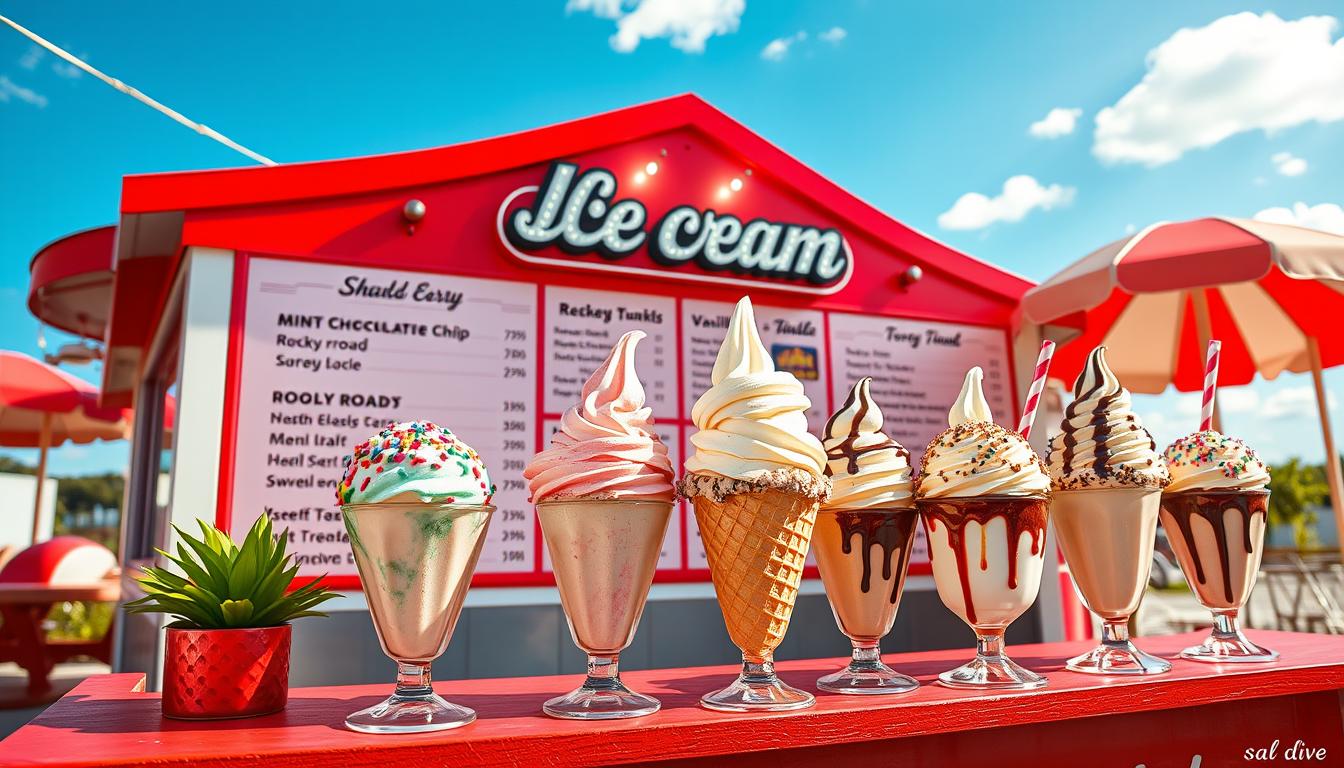 Sonic Ice Cream Menu
