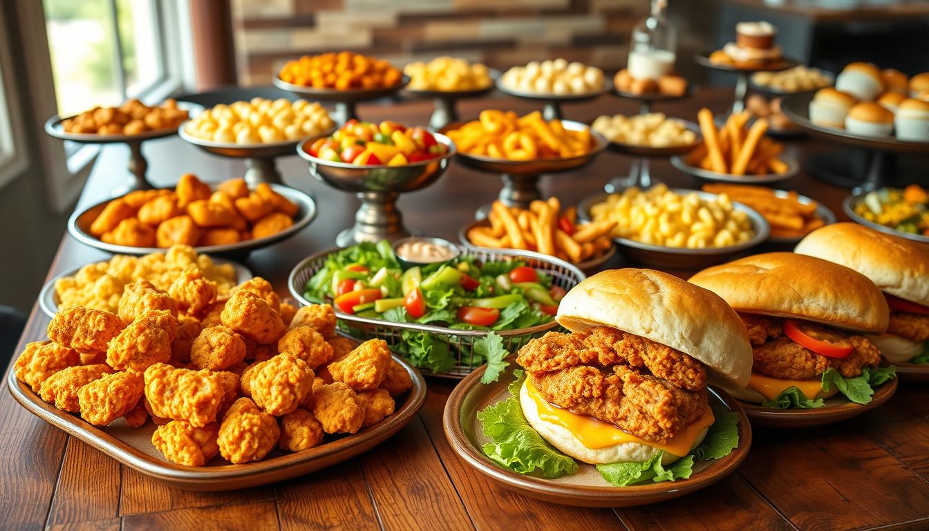 chick fil a catering menu