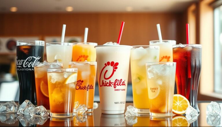 chick fil a drink menu